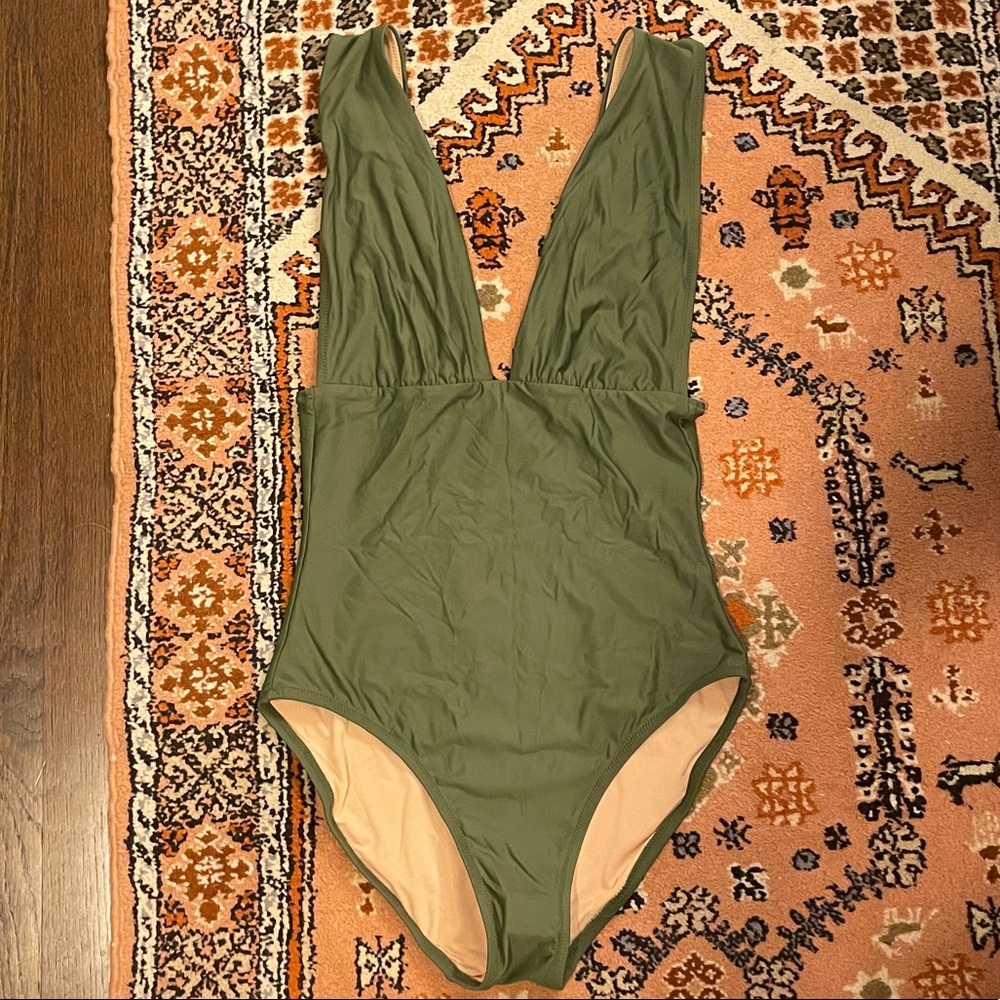 J. Crew Plunge 1-Piece - Size 8
